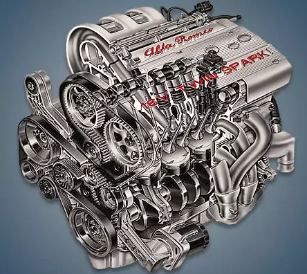 Engine Alfa Romeo AR32104 Engine Alfa Romeo AR32104 - Engine Alfa Romeo AR32104