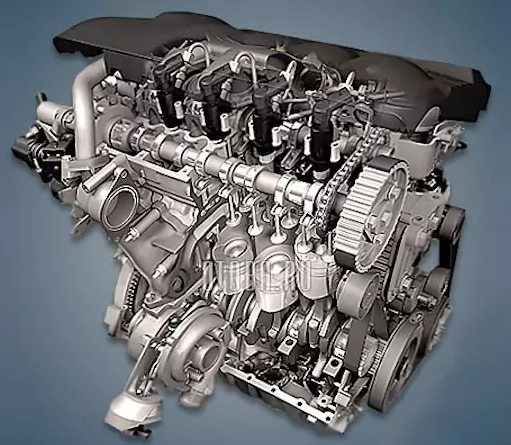 Engine Ford Q4BA - Engine Ford Q4BA