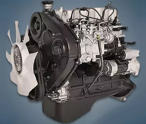 Engine Hyundai D4BA - Engine Hyundai D4BA
