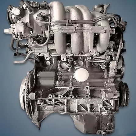 Engine Mazda B6 DE - Engine Mazda B6-DE