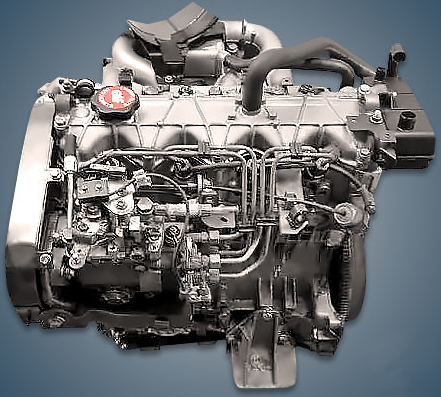 Engine Renault J8S - Engine Renault J8S
