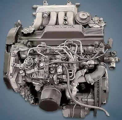 Engine Toyota 1N 1N T - Engine Toyota 1N / 1N-T