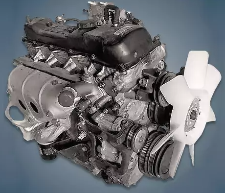 Engine Toyota 1RZ E - Engine Toyota 1RZ-E