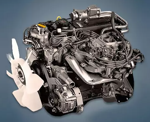 Engine Toyota 1Y - Engine Toyota 1Y