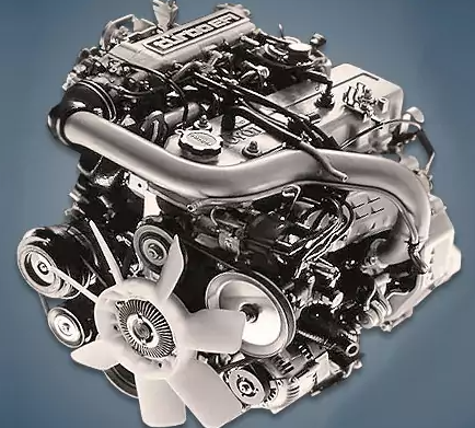 Engine Toyota 22R TE - Engine Toyota 22R-TE