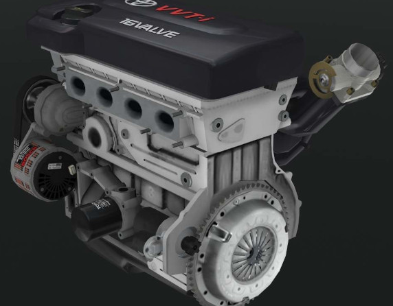 Engine Toyota 2AZ FE - Engine Toyota 2AZ-FE