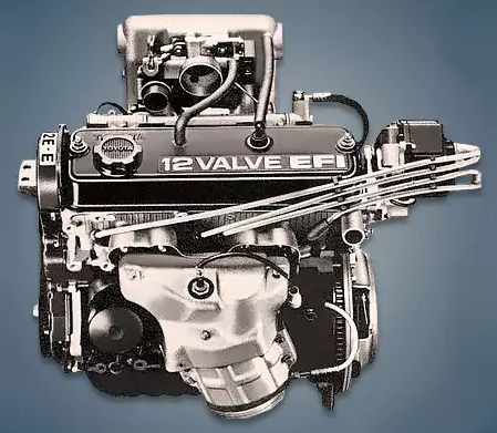 Engine Toyota 2E E - Engine Toyota 2E-E