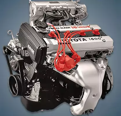 Engine Toyota 4A GE - Engine Toyota 4A-GE