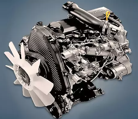 Engine Toyota 5L 5L E - Engine Toyota 5L / 5L-E