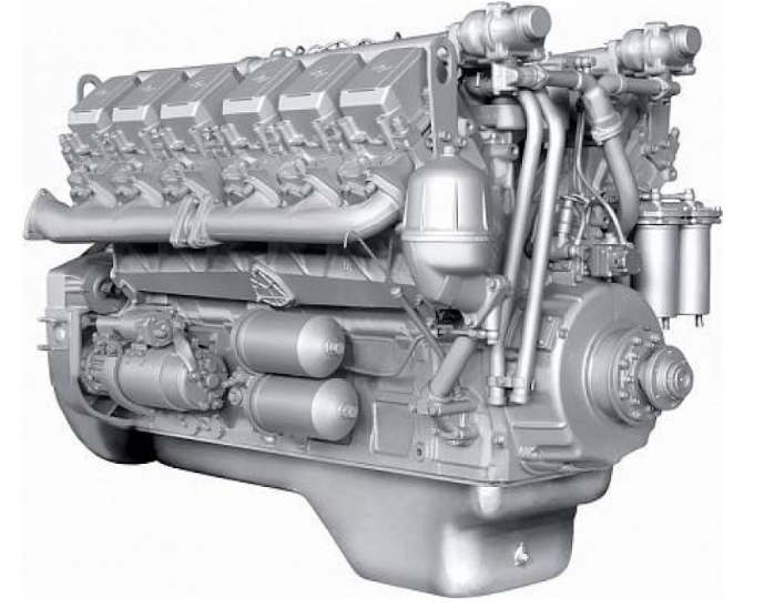 Engine YaMZ-240 Engine YaMZ 240 - Engine YaMZ-240
