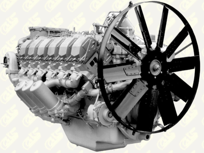 Engine YaMZ-850 Engine YaMZ 850 - Engine YaMZ-850