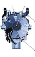 Layout of YMZ 651 nodes 2 - Engine YaMZ-651